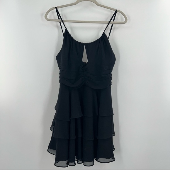 Michael Costello x Revolve NWT Ariana Mini Dress in Black size Medium - Picture 3 of 7